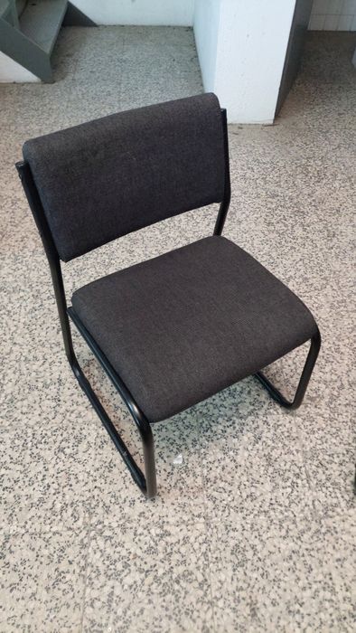 Cadeiras fixa cor cinzento escuro
