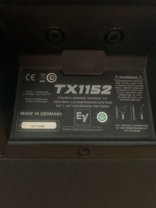 Electro Voice TX1152 продам: 30 000 грн. - Акустические системы
