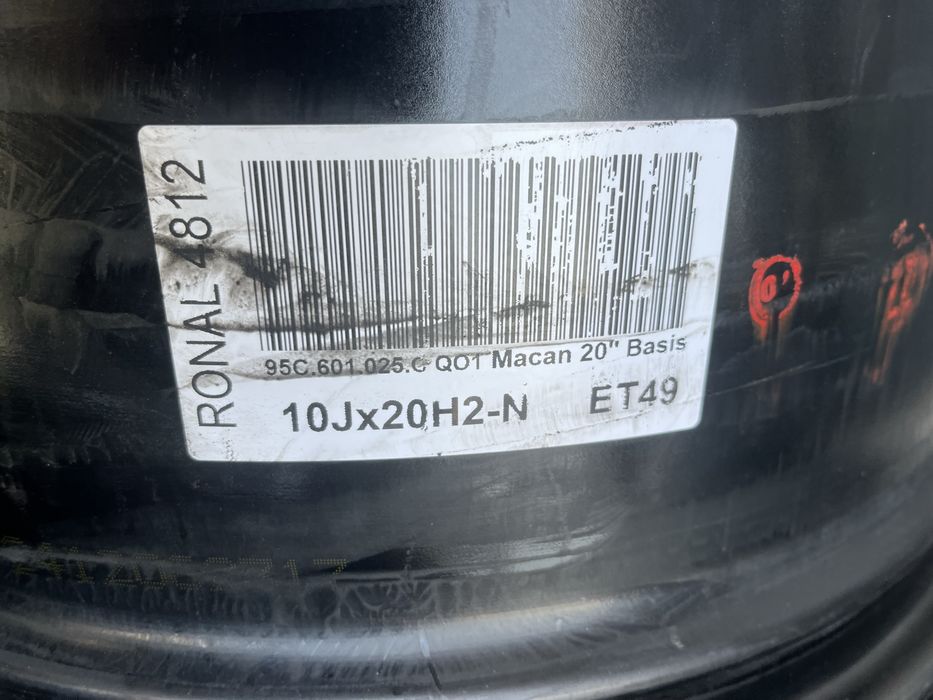 Jantes 20” 5x130 Originais Porsche Macan 4S Electric