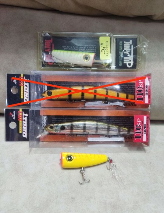 Воблера! Jackall Hamakuru Spider, Tiemco, ZIP BAITS, Masu Master, M