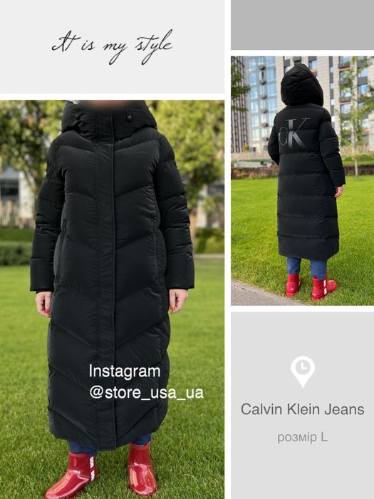 Тепла куртка Calvin Klein оригінал зима