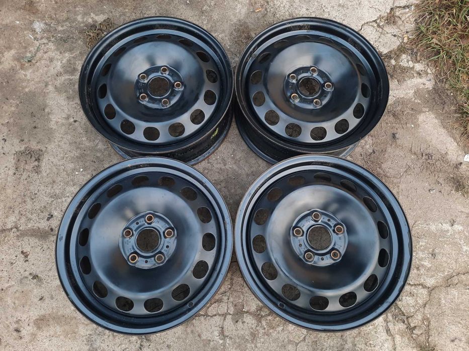 Oryginalne felgi stalowe VW AG 16" 5x112x57,1 ET 48 Golf VII A3 Leon