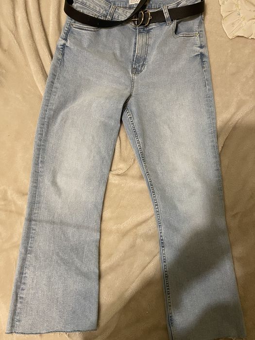 джинсы клеш