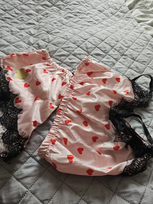 Nowa pizama w serduszka pakuten xs s