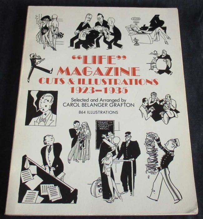 Livro Life Magazine Cuts & Illustrations 1923 a 1935