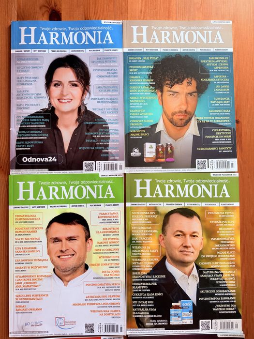 Czasopismo Harmonia 2023 styczeń - grudzień