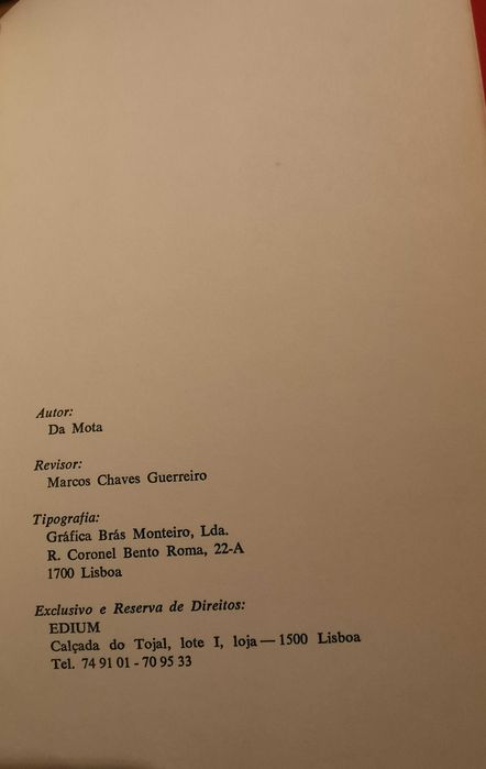 A Consciência - Da Mota