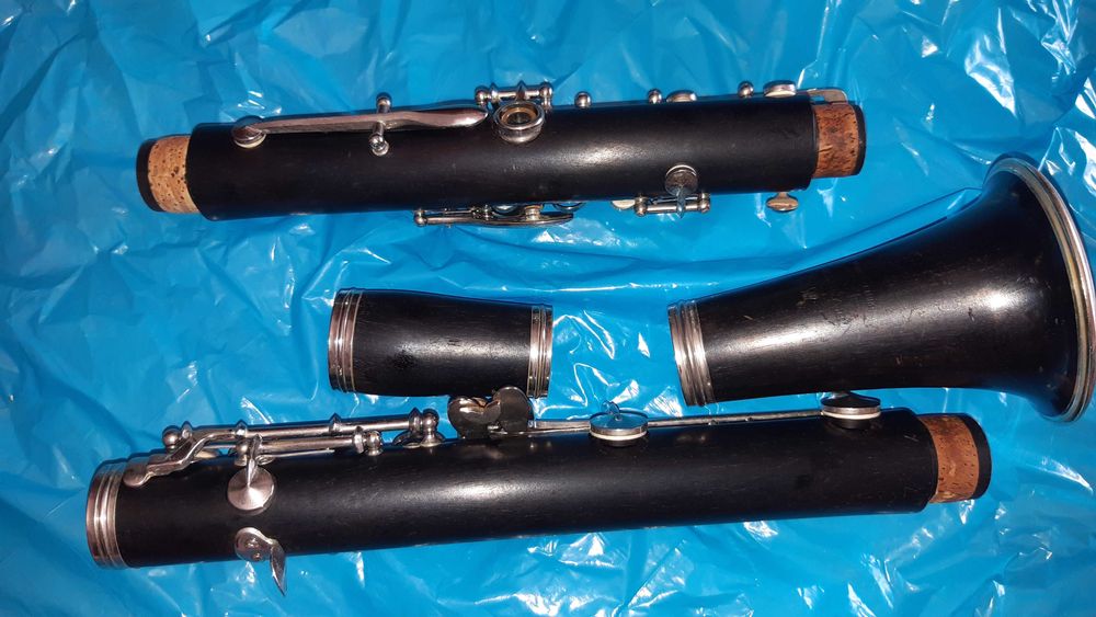 Clarinete Sib (madeira)  Buffet Crampon Evette France