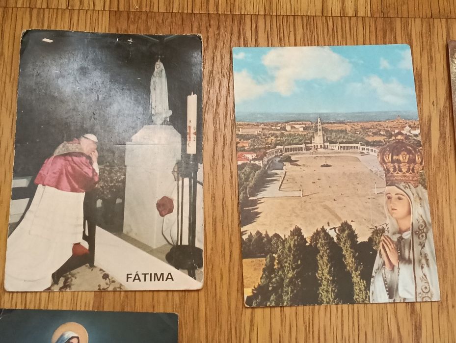 Lote  de 8 belos postais vintage e 1 pagela