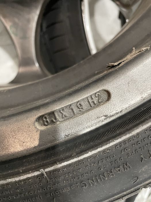 Jantes OZ Racing 19 5x114 Pneus NOVOS
