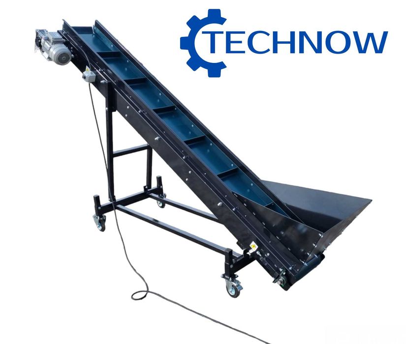 Podajnik taśmowy, przenośnik taśmowy, taśmociąg