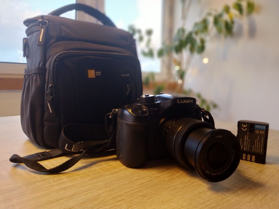 Panasonic Lumix Gh4 4k com lente 14-42mm
