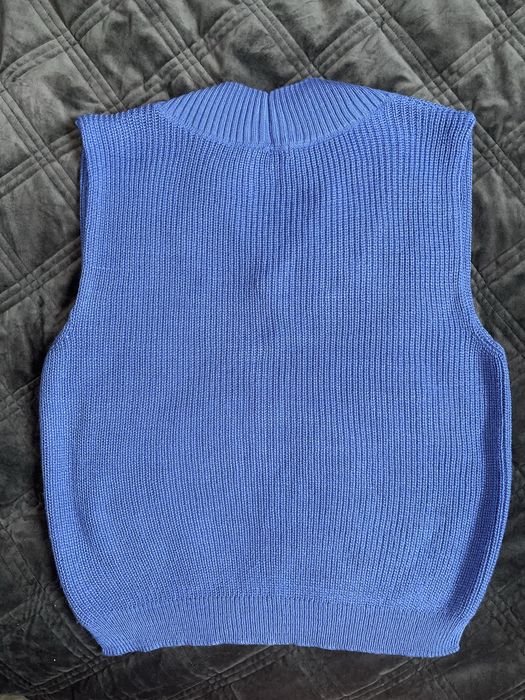 синяя желетка унисекс s-m