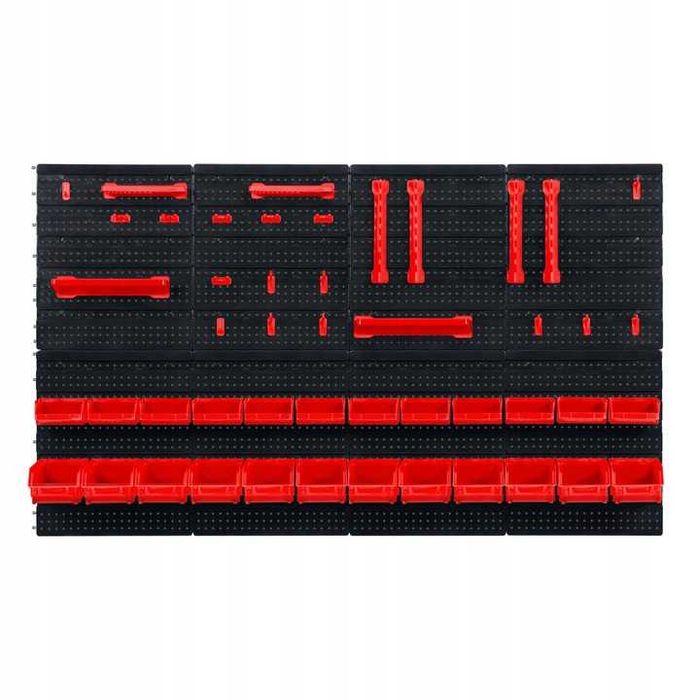 TABLICA NARZĘDZIOWA Warsztatowa Organizer Pojemniki HUMBERG