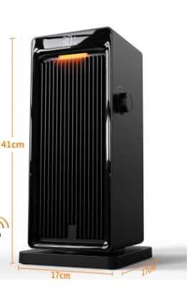 Termowentylator Grzejnik ceramiczny PTC 2000W oszczędny z oscylacją 90