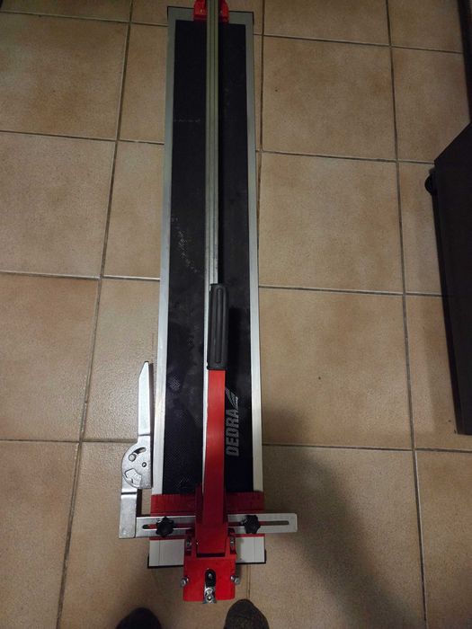 MASZYNKA DO CIĘCIA GLAZUR PŁYTEK 100 cm DEDRA 1153 praktycznie nowa