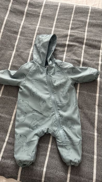 Зимовий комбінезон для хлопчика 74-80 р. 9-12 місяців