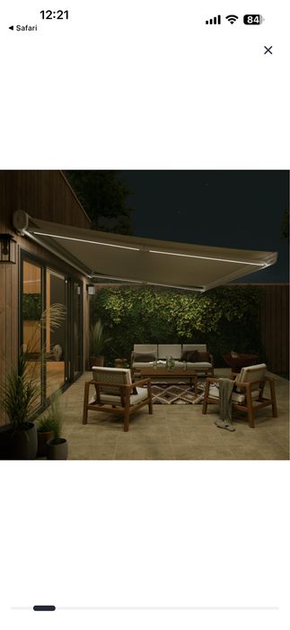 Toldo elétrico 2.95 de comprimento x 2mt profundidade  - NOVO em caixa .