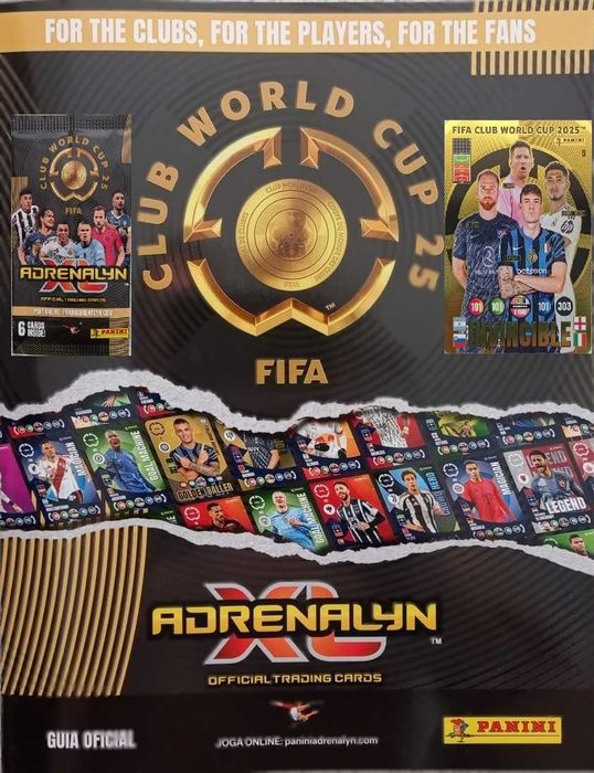 Panini  ADRENALYN XL  Club World Cup 25 / Mundial de Clubes 25