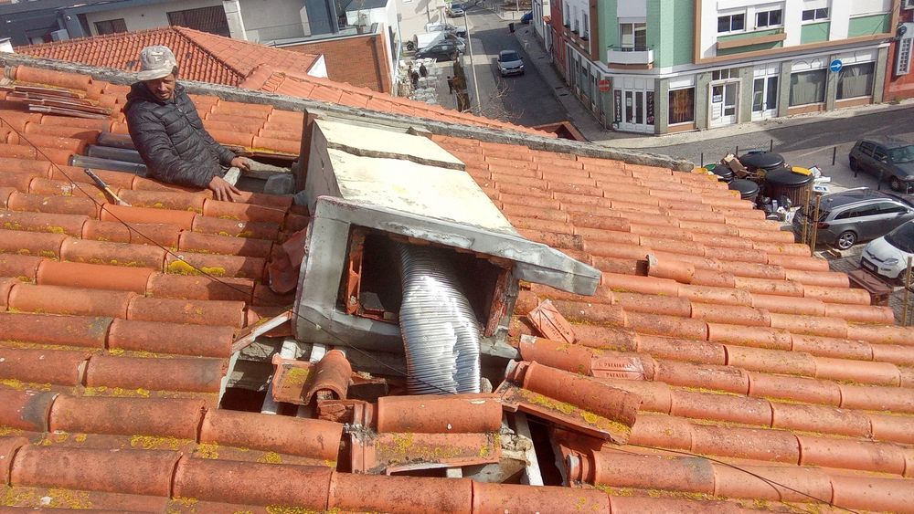 Substituição de telhados