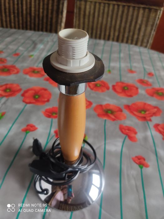 2  Candeeiros pé inox impecáveis