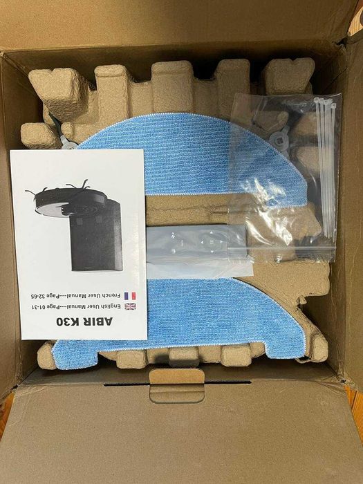 Робот пилосос ABIR K30 зі станцією самоочищення+два додаткові мішки.