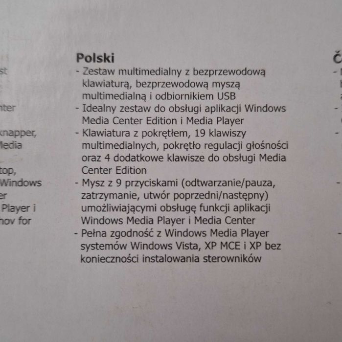 NOWA! Klawiatura + Mysz TRUST DS-3250 Wireless Optical Multimedia