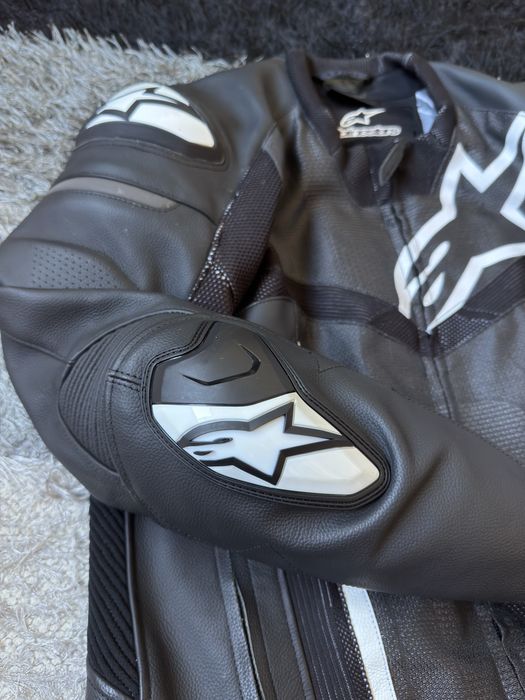 Casaco Alpinestars Fusion Preto/Branco/Cinza