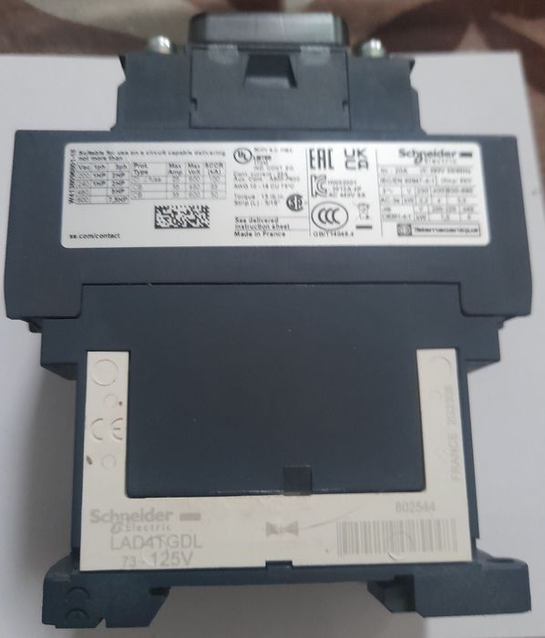 Stycznik mocy Shneider LC1D0986