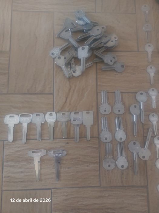 Chaves de automóveis modelos antigos