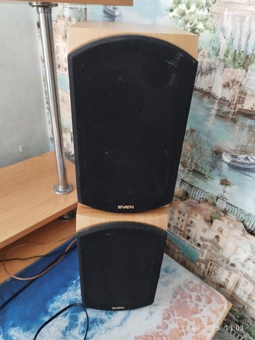 Колонки sven с новым усилилем