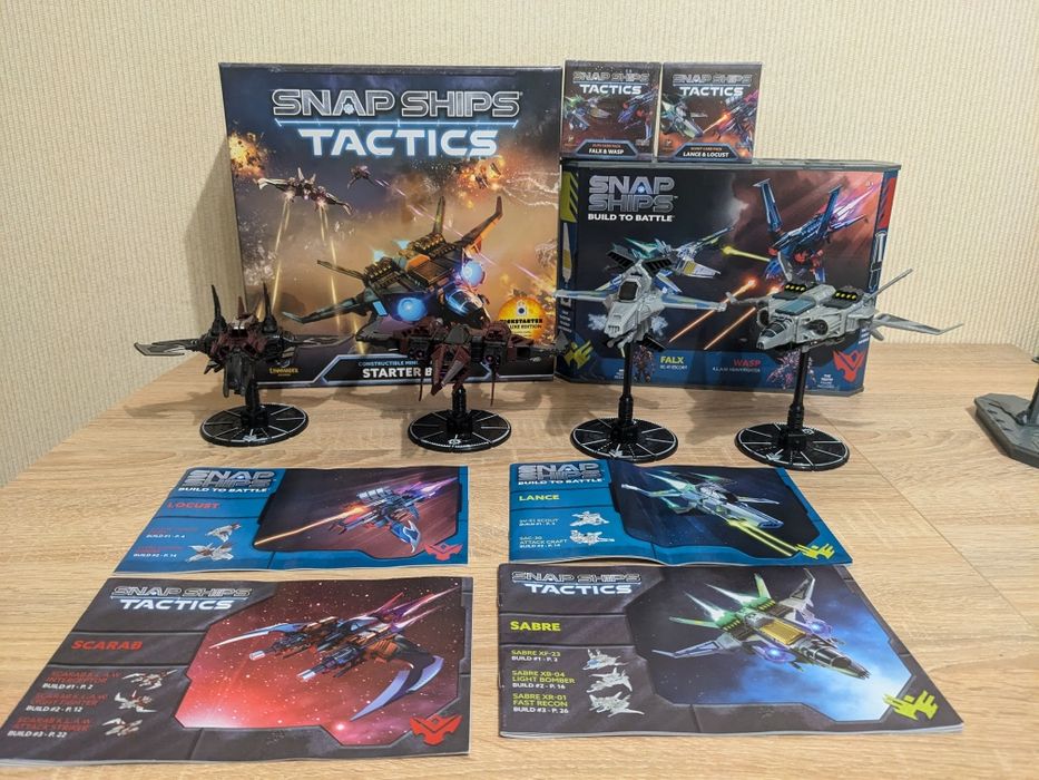 Snap ship tactics Kickstarter edition + дополнения