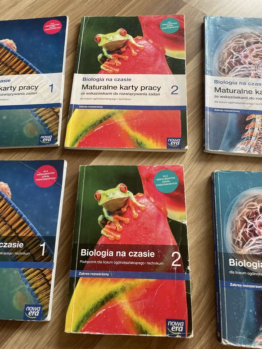 Biologia na czasie + karty pracy