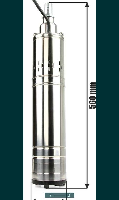 Pompa głębinowa śrubowa do wody studni  1500w