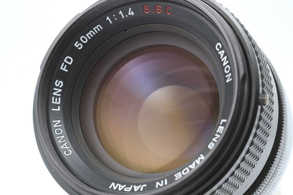 Canon FD 50mm f1.4 S.S.C