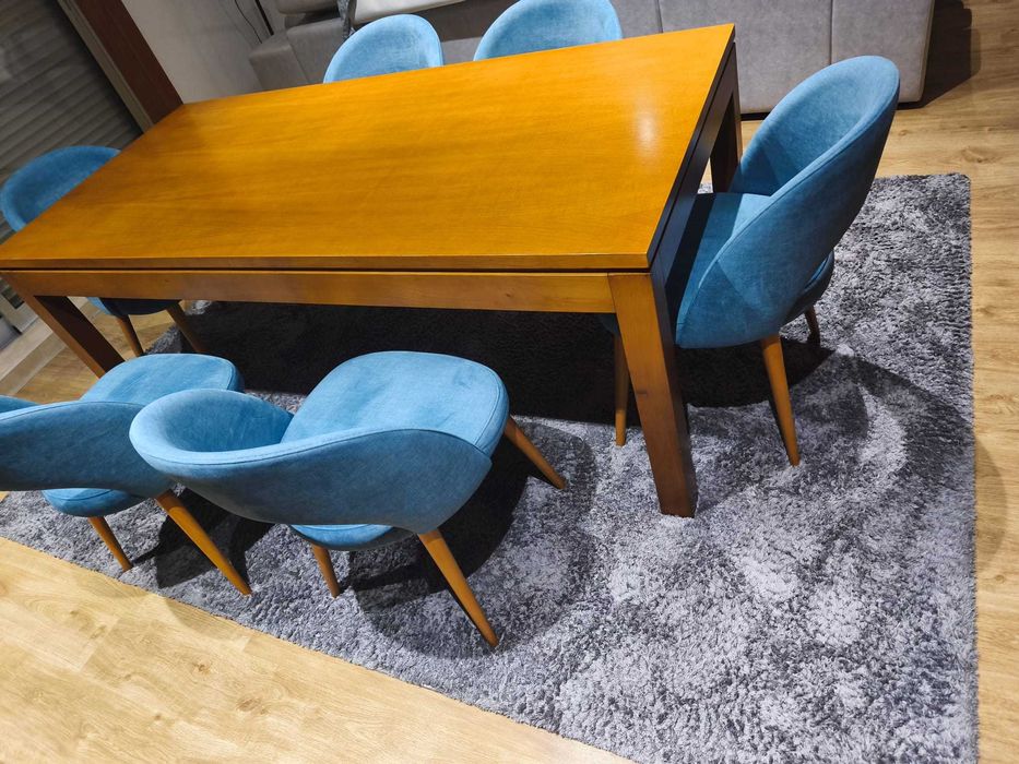 Mesa de Sala - Madeira Maciça - Cor Castanha