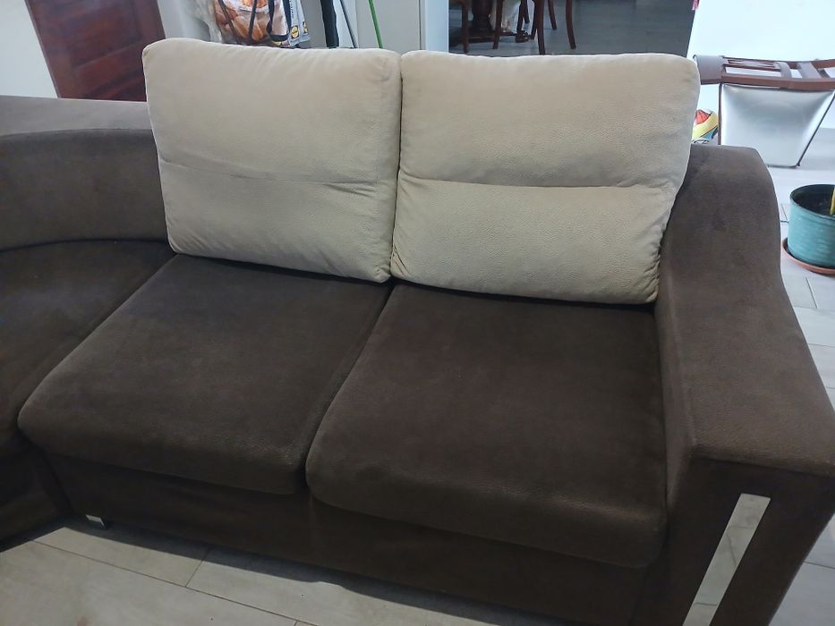 Sofá de canto usado