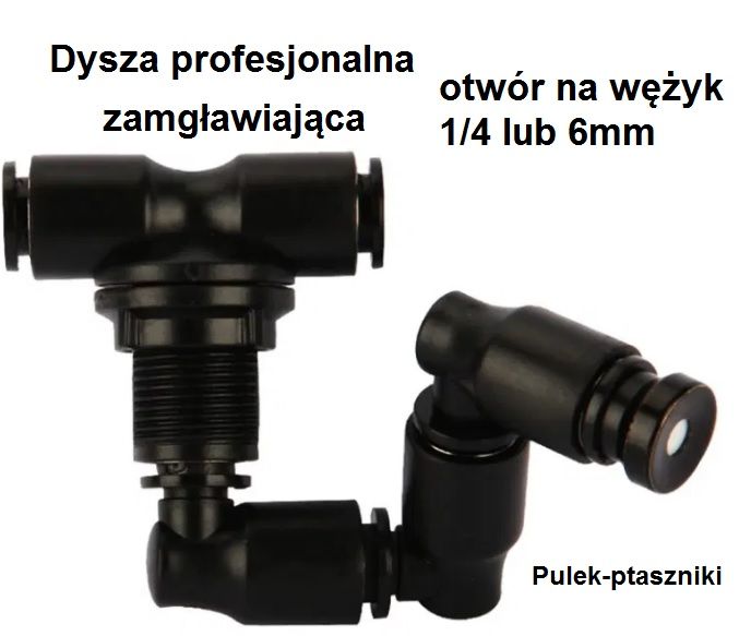 Dysza zraszająca z przelotką system zraszania terrarium jak MISTKING Krapkowice • OLX.pl