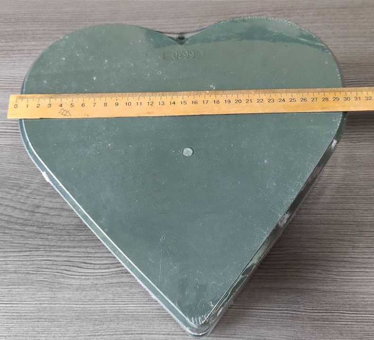 Оазис серце флористична піна (губка) для квіткових композицій