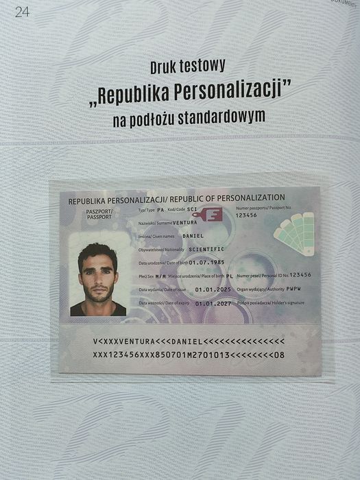 Druki Testowe Republika Personalizacji Magazyn PWPW Człowiek i Dokumenty