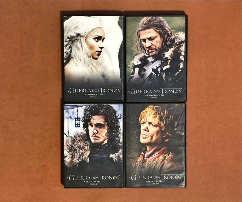 SÉRIE DVD [5€ cada] A Guerra dos Tronos Game of Thrones GOT Gelo Fogo64409481462018121