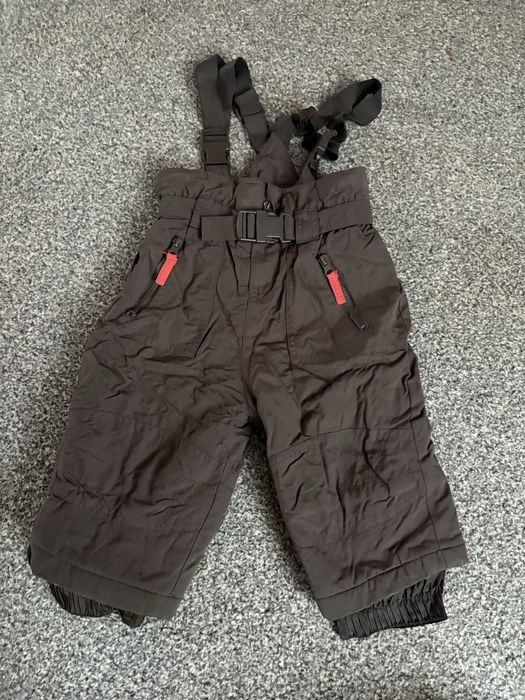 Зимові штани коричневі 86-92