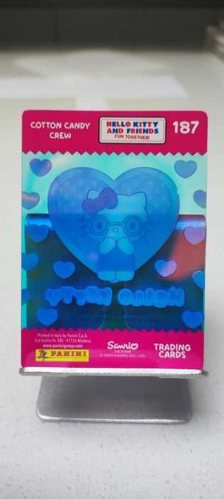 Carta 187 Panini Hello Kitty and Friends Fun Together
