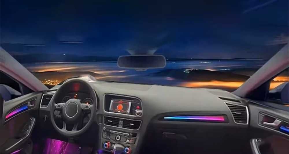 Oświetlenie Wnętrza Ambient Lighting Sterowane Telefonem Audi Q5