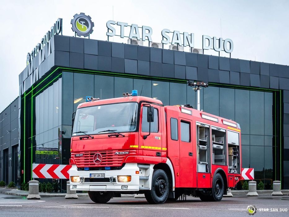 Mercedes-Benz ACTROS 1835 STRAŻ POŻARNICZY strażacki pożarna OSP pożar  Mercedes-Benz ACTROS 1835 4x2 STRAŻ Pożarniczy ZIEGLER
