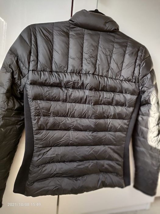 Zara woman 36 s super puchowa puch czarna taliowana