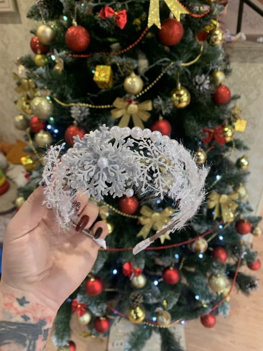 Продам сукню сніжинки 98-104