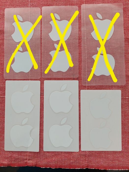 Apple naklejka oryginalna