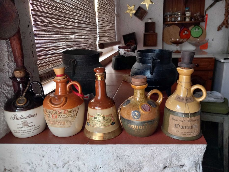 Garrafas 0,75 l vazias