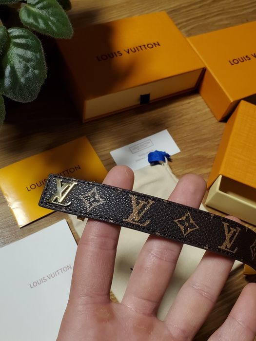 Браслет Louis Vuitton slim/браслет луї вітон/слім/lv / alyx / лакост